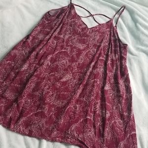Forever 21 patterned sun dress